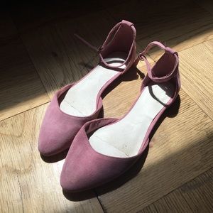 Gap Blush Flats with Strap